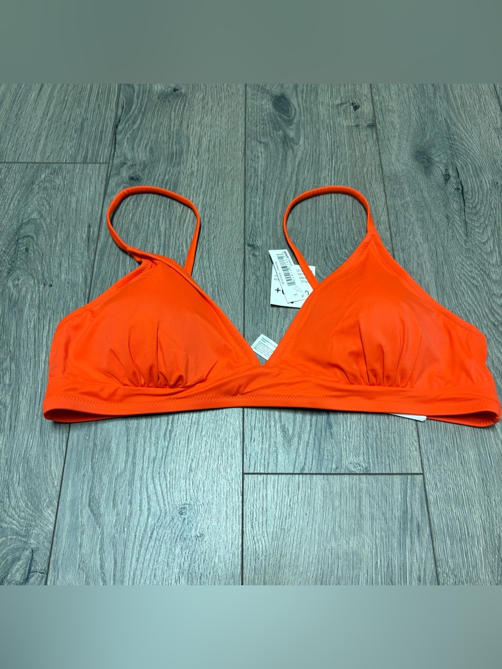 Orange bikini top xl
